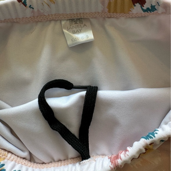 Janela Bay Peplum Top High Waisted Bottom Tankini Mix and Match Girls Swimsuit - Picture 8 of 11